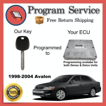 1998 1999 2000 2001 2002 2003 2004 Toyota Avalon Key Programming 4C Service