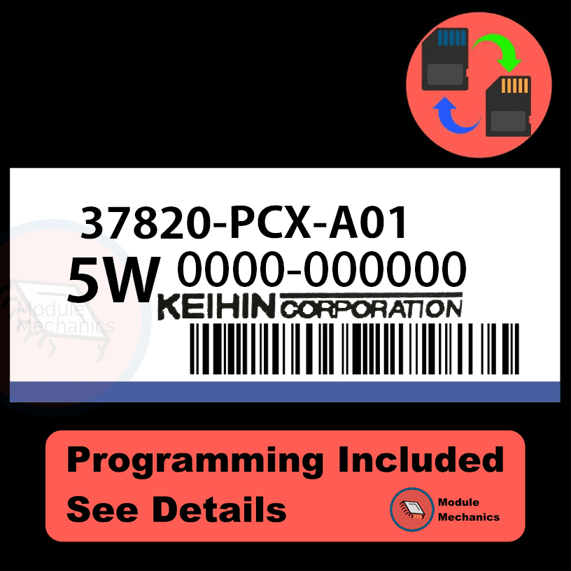 37820-PCX-A01 ECU with PROGRAMMING - VIN & Security | Honda S2000 | ECM PCM Engine Control Computer OEM 37820-PCX-A01