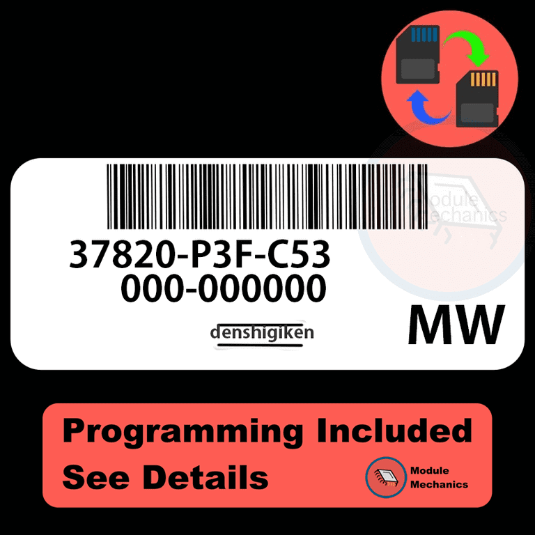 37820-PHK-901 ECU with PROGRAMMING - VIN & Security | Honda CRV | ECM PCM Engine Control Computer OEM 37820-PHK-901 ECU with PROGRAMMING - VIN & Security | Honda CRV | ECM PCM Engine Control Computer OEM