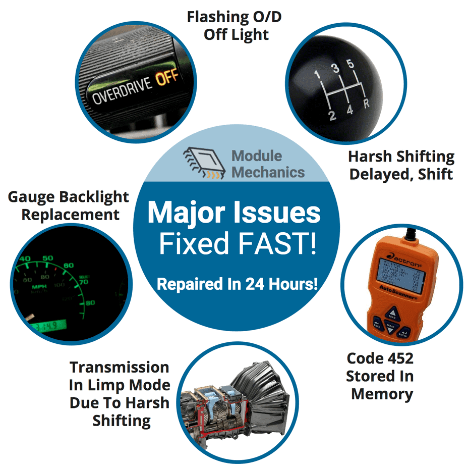 PSOM Repair 1992-1997 Ford F150 F250 F350 F450 F550 | Gauge Cluster Repair Service PSOM Repair 1992-1997 Ford F150 F250 F350 F450 F550 | Gauge Cluster Repair Service - Image 3