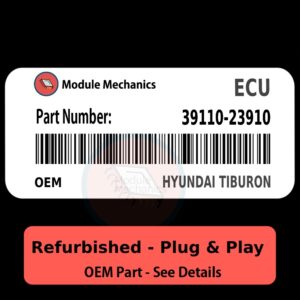 39110-23910 ECU - PLUG & PLAY |  Hyundai Tiburon | ECM PCM BCM Engine Control Computer OEM