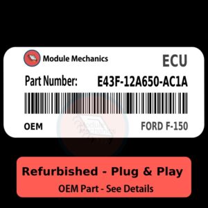 E43F-12A650-AC1A ECU - PLUG & PLAY | Ford F-150 | ECM PCM BCM Engine Control Computer OEM