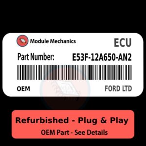 E53F-12A650-AN2 ECU - PLUG & PLAY | Ford LTD | ECM PCM BCM Engine Control Computer OEM
