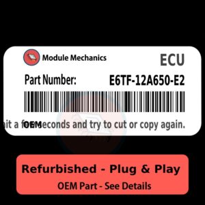E6TF-12A650-E2 ECU - PLUG & PLAY | Ford Ranger | ECM PCM BCM Engine Control Computer OEM