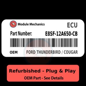 E8SF-12A650-CB ECU - PLUG & PLAY | Ford Thunderbird / Cougar | ECM PCM BCM Engine Control Computer OEM