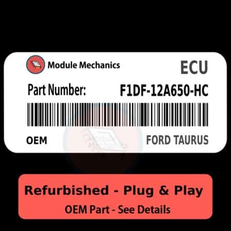 F1DF-12A650-HC ECU - PLUG & PLAY |  Ford Taurus | ECM PCM BCM Engine Control Computer OEM