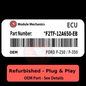 F2TF-12A650-EB ECU - PLUG & PLAY |  Ford F-250 / F-350 | ECM PCM BCM Engine Control Computer OEM