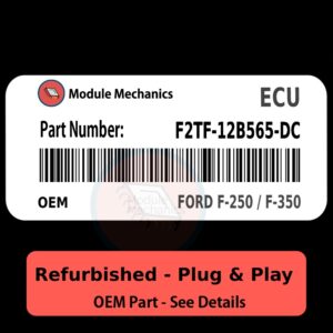 F2TF-12B565-DC ECU - PLUG & PLAY |  Ford F-250 / F-350 | ECM PCM BCM Engine Control Computer OEM