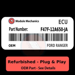 F47F-12A650-JA ECU - PLUG & PLAY |  Ford Ranger | ECM PCM BCM Engine Control Computer OEM