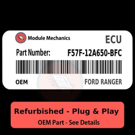 F57F-12A650-BFC ECU - PLUG & PLAY |  Ford Ranger | ECM PCM BCM Engine Control Computer OEM