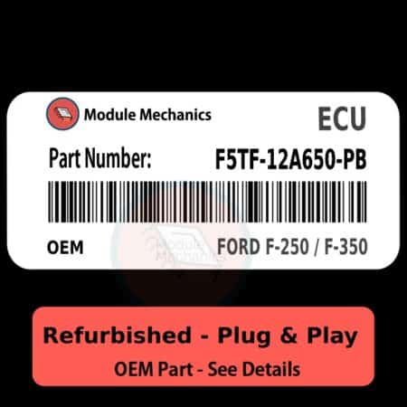 F5TF-12A650-PB ECU - PLUG & PLAY |  Ford F-250 / F-350 | ECM PCM BCM Engine Control Computer OEM