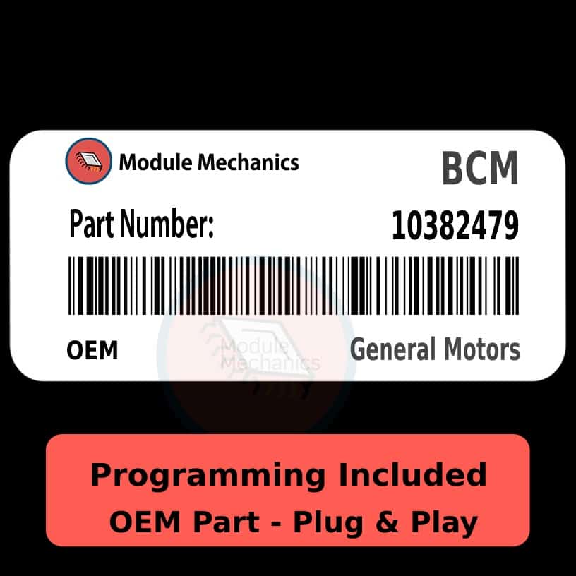 Bcm Plug Play Gm Bcu Bcm Body Control Module Oem Module Mechanics