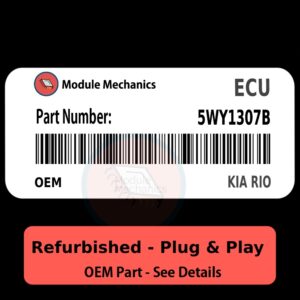 5WY1307B ECU - PLUG & PLAY |  Kia Rio | ECM PCM BCM Engine Control Computer OEM