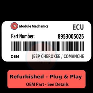 8953005025 ECU - PLUG & PLAY |  Jeep Cherokee / Comanche | ECM PCM BCM Engine Control Computer OEM