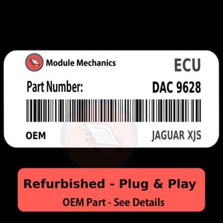 DAC 9628 ECU - PLUG & PLAY |  Jaguar XJS | ECM PCM BCM Engine Control Computer OEM