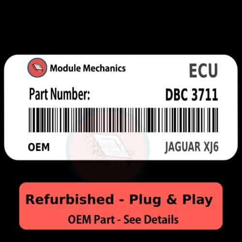 DBC 3711 ECU - PLUG & PLAY |  Jaguar XJ6 | ECM PCM BCM Engine Control Computer OEM