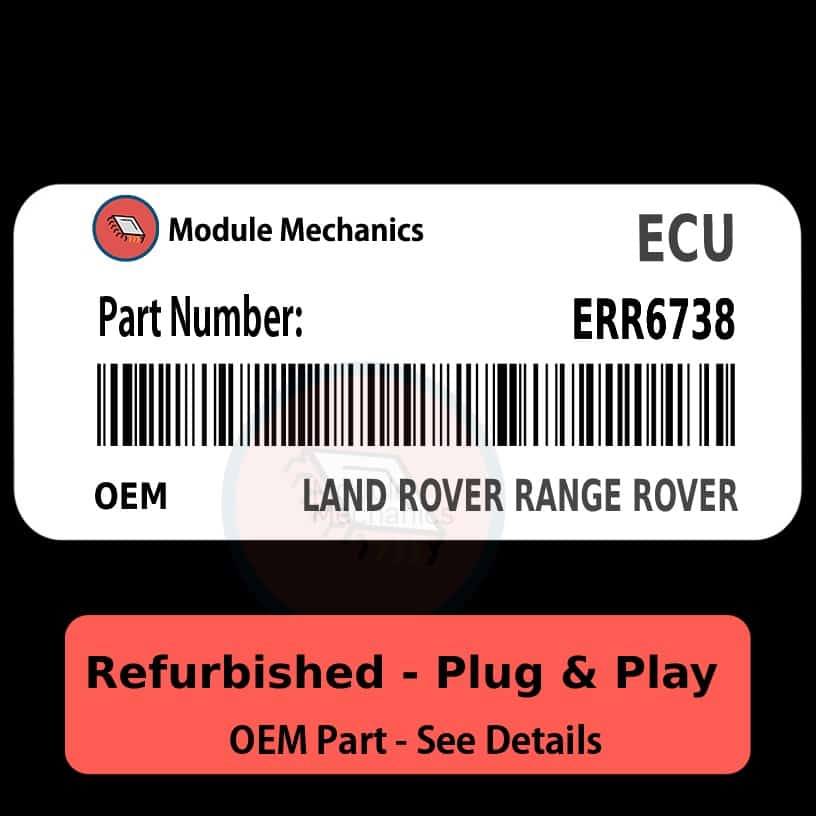 ERR6738 ECU - PLUG & PLAY | Land Rover Range Rover | ECM PCM BCM