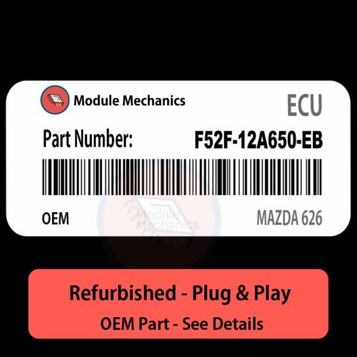 F52F-12A650-EB ECU - PLUG & PLAY |  Mazda 626 | ECM PCM BCM Engine Control Computer OEM