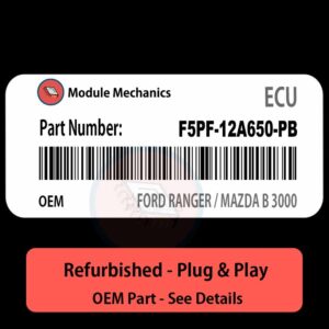F5PF-12A650-PB ECU - PLUG & PLAY |  Ford Ranger / Mazda B 3000 | ECM PCM BCM Engine Control Computer OEM