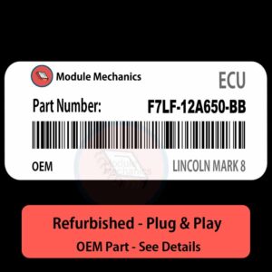 F7LF-12A650-BB ECU - PLUG & PLAY |  Lincoln Mark 8 | ECM PCM BCM Engine Control Computer OEM