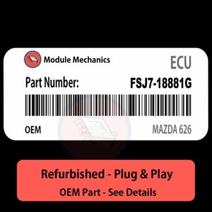 FSJ7-18881G ECU - PLUG & PLAY |  Mazda 626 | ECM PCM BCM Engine Control Computer OEM