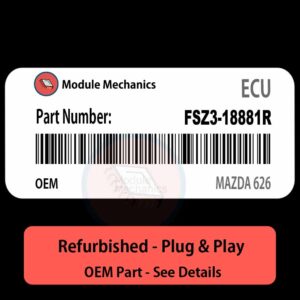 FSZ3-18881R ECU - PLUG & PLAY |  Mazda 626 | ECM PCM BCM Engine Control Computer OEM