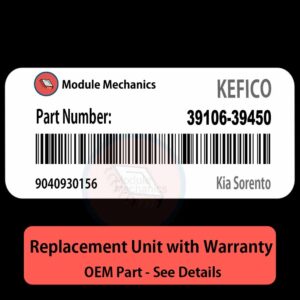39106-39450 9040930156 ECU - PLUG & PLAY |  Kia Sorento | ECM PCM BCM Engine Control Computer OEM