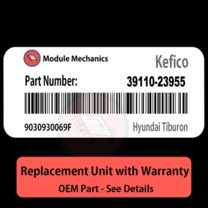 39110-23955  9030930069F ECU - PLUG & PLAY |  Hyundai Tiburon | ECM PCM BCM Engine Control Computer OEM