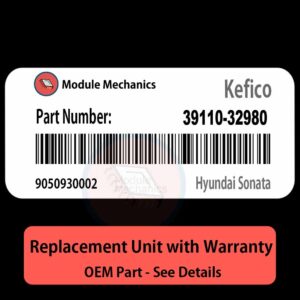 39110-32980  9050930002 ECU - PLUG & PLAY |  Hyundai Sonata | ECM PCM BCM Engine Control Computer OEM