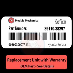 39110-38297  9060930007A11 ECU - PLUG & PLAY |  Hyundai Sonata | ECM PCM BCM Engine Control Computer OEM
