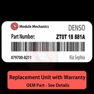 ZT0T 18 881A 0797008211 ECU - PLUG & PLAY |  Kia Sephia | ECM PCM BCM Engine Control Computer OEM