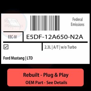 E5DF-12A650-N2A EEC-IV ECU - PLUG & PLAY |  Ford Mustang | LTD | ECM PCM BCM Engine Control Computer OEM