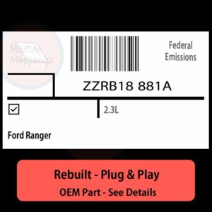 ZZRB18 881A Denso ECU - PLUG & PLAY |  Ford Ranger | ECM PCM BCM Engine Control Computer OEM