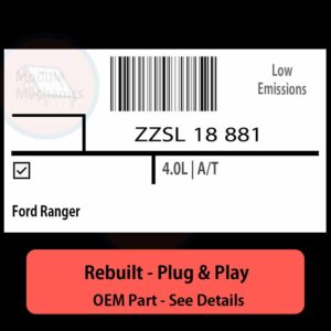 ZZSL 18 881 Denso ECU - PLUG & PLAY |  Ford Ranger | ECM PCM BCM Engine Control Computer OEM