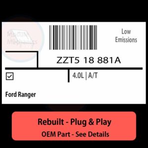 ZZT5 18 881A Denso ECU - PLUG & PLAY |  Ford Ranger | ECM PCM BCM Engine Control Computer OEM