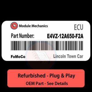 E4VZ-12A650-F2A ECU - PLUG & PLAY |  Lincoln Town Car | ECM PCM BCM Engine Control Computer OEM