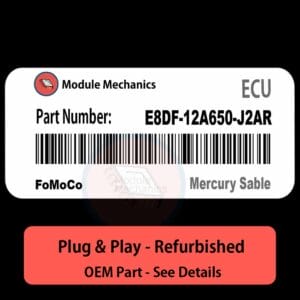 E8DF-12A650-J2AR ECU - PLUG & PLAY |  Mercury Sable | ECM PCM BCM Engine Control Computer OEM