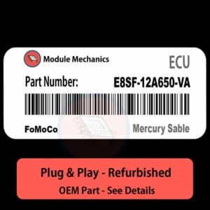 E8SF-12A650-VA ECU - PLUG & PLAY |  Mercury Sable | ECM PCM BCM Engine Control Computer OEM