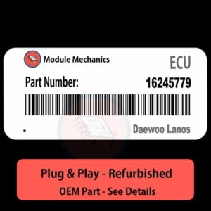 16245779 ECU - PLUG & PLAY | Daewoo Lanos | ECM PCM BCM Engine Control Computer OEM
