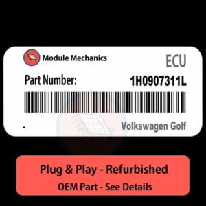 1H0907311L ECU - PLUG & PLAY |  Volkswagen Golf | ECM PCM BCM Engine Control Computer OEM