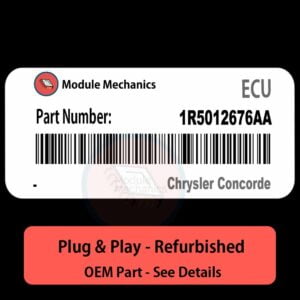 1R5012676AA ECU - PLUG & PLAY | Chrysler Concorde | ECM PCM BCM Engine Control Computer OEM