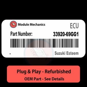 33920-69GG1 ECU - PLUG & PLAY |  Suzuki Esteem | ECM PCM BCM Engine Control Computer OEM
