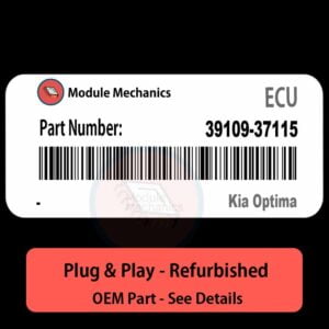 39109-37115 ECU - PLUG & PLAY | Kia Optima | ECM PCM BCM Engine Control Computer OEM