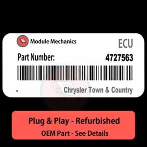4727563 ECU - PLUG & PLAY | Chrysler Town & Country | ECM PCM BCM Engine Control Computer OEM