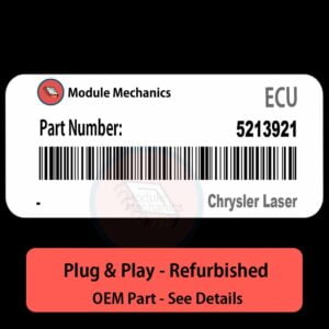 5213921 ECU - PLUG & PLAY | Chrysler Laser | ECM PCM BCM Engine Control Computer OEM