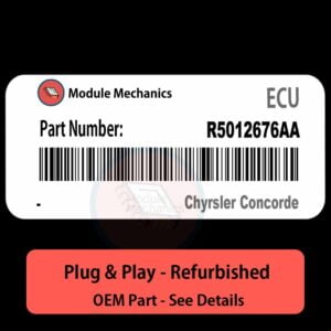 R5012676AA ECU - PLUG & PLAY | Chyrsler Concorde | ECM PCM BCM Engine Control Computer OEM