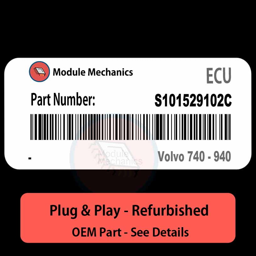 S101529102C ECU - PLUG & PLAY | Volvo 740 - 940 | ECM PCM BCM Engine Control Computer OEM S101529102C ECU - PLUG & PLAY | Volvo 740 - 940 | ECM PCM BCM Engine Control Computer OEM