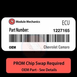 1227165 ECU |  Chevrolet Camaro Corvette | ECM PCM BCM Engine Control Computer OEM