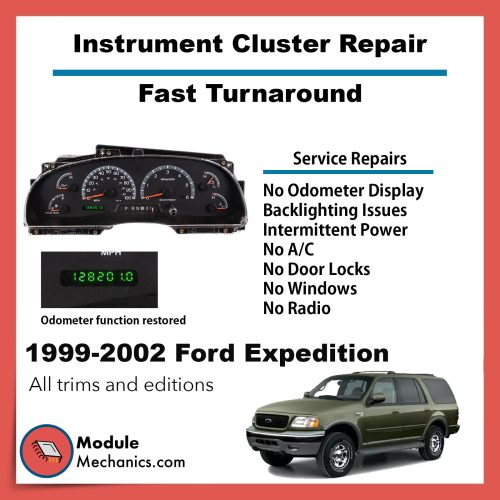 1999, 2000, 2001, 2002, ICP Cluster Repair Ford Expedition