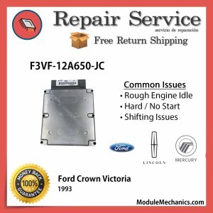 F3VF-12A650-JC ECU - Repair Service | Ford Crown Victoria | ECM PCM Engine Control Computer OEM